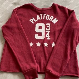 Harry Potter Platform 9 3/4 crew-neck